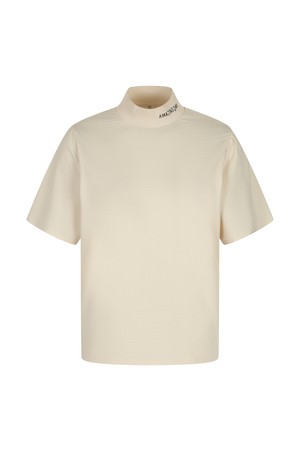 [26FW] 여성 엔지니어드 인디고 하이넥 티셔츠_A7MFTS0114_NOCOLOR-a