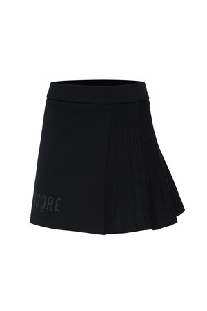 여성 RV 퍼포먼스 스웨터 스커트_A73FSK1499_BLACK-a
