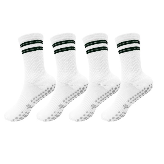 [4 pack] Non_Slip 골프 스포츠 양말 단목 장목
