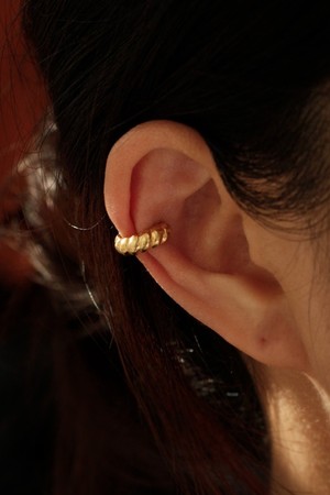 글루즈 이어커프 14k gold plated