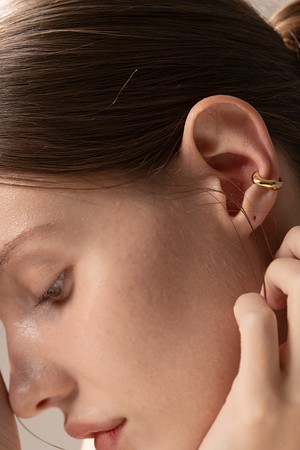 슬릭 엣지 이어커프 silver