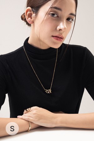 스파이럴 네크리스 목걸이 silver