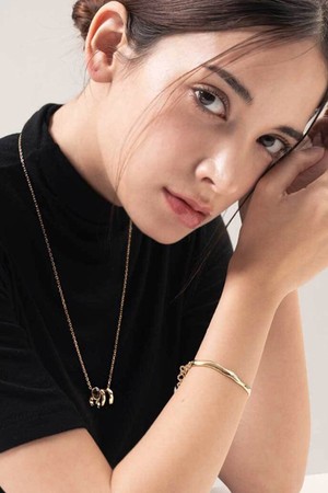 스파이럴 네크리스 목걸이 14k gold plated