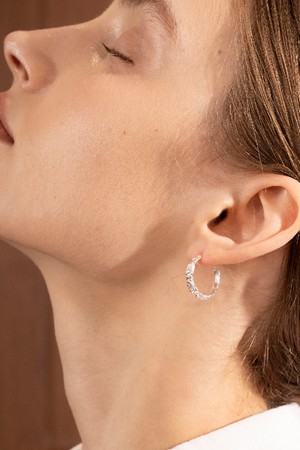 크레이터 이어링 M