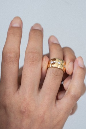 그레이스 링 14k gold plated