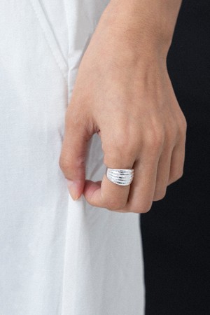 크레센도 링 silver