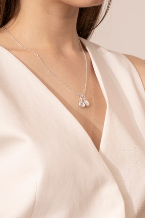 리버스톤 이니셜 네크리스 목걸이