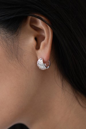 멜로디 라인 이어링 silver