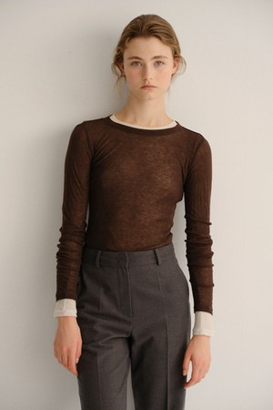 wool round t-shirt (9colors)