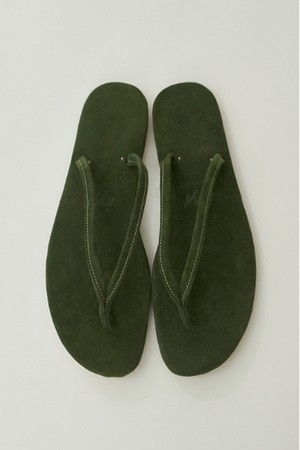 lou suede flip flop [Italian leather]  (4colors)