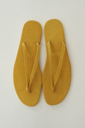 lou suede flip flop [Italian leather]  (4colors)