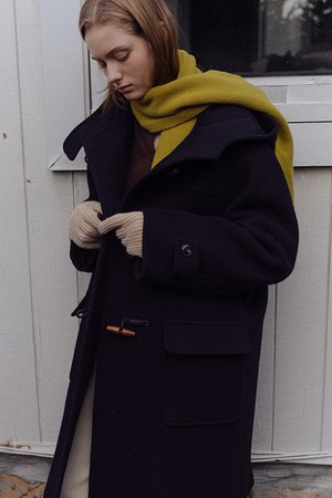 [12/19 예약발송] wool duffle coat (black)