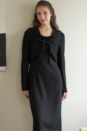 BOLLERO SET DRESS_BK