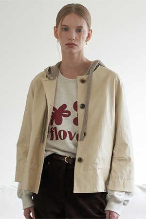 DETACHABLE KNIT HAT JACKET (IV)