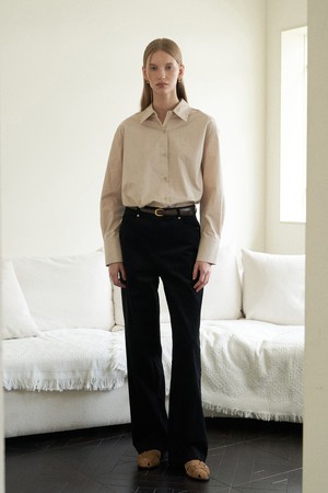 [벨트증정] MINIMAL BOOTS CUT CORDUROY PANTS (3COLORS)