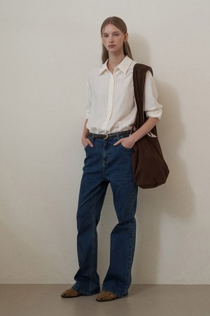 [벨트증정] CLASSIC BOOTS CUT DENIM PANTS (3COLORS)