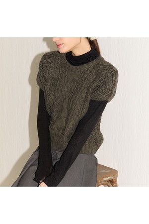 WINTER COZY LAYERD KNIT_KB