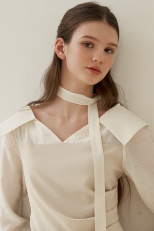 SOFT DRAPING BLOUSE_ 3color