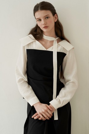 SOFT DRAPING BLOUSE_ 3color