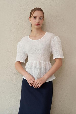 PUREUM BLOUSE_WH