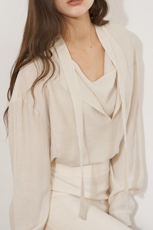 SUMMER LOOSE DRAPING BLOUSE (IV)