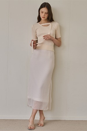 SHEER SKIRT VERSION 3_DOT