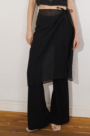 URBAN LAP PANTS & SKIRT (BK)