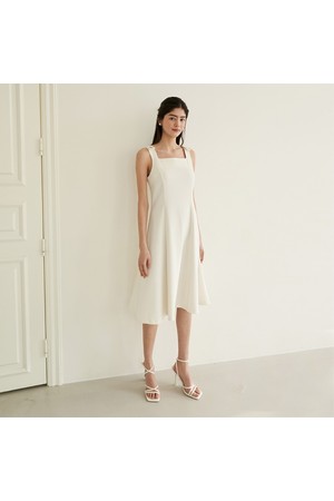 AUDERY DRESS_IVORY