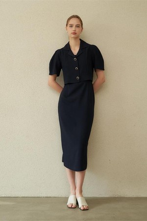 PAGE JACKET NOTED DRESS SET UP_NA