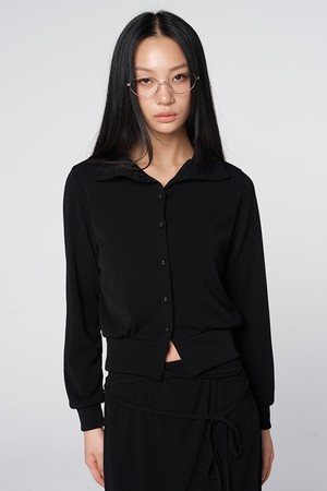 커버 버튼 숏 가디건