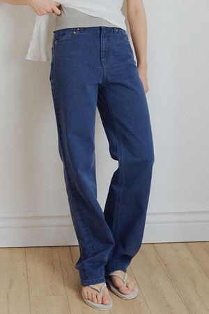 straight fit jeans (misty blue)