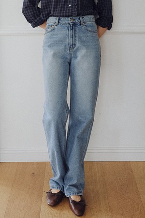 straight fit jeans (vintage blue)