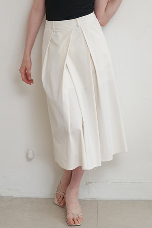UNBAL PINTUCK LONG SKIRT_IV