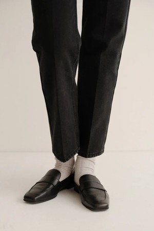 essential cotton rib socks (4colors)