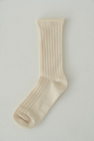 cotton rib socks (4colors)