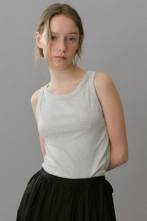 classic sleeveless t-shirt (4colors)