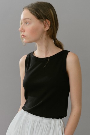classic sleeveless t-shirt (4colors)