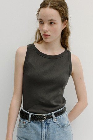 classic sleeveless t-shirt (4colors)