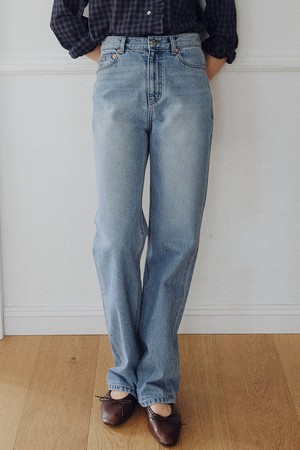 straight fit jeans (vintage blue)