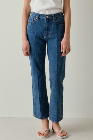 classic cropped jeans (classic blue)