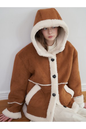 HOOD ROUND POCKET MUSTANG_BR