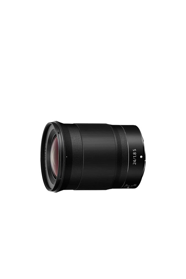 니콘 NIKKOR Z 24mm f/1.8 S 렌즈는 풀프레임 미러리스 카메라를 위한 광각 렌즈입니다. 풍경, 건축물, 실내 촬영에 적합하며, 밝은 f/1.8 조리개 값을 통해 뛰어난 선예도와 배경 흐림 효과를 얻을 수 있습니다. S라인 렌즈로, 고정 초점 24mm의 화각을 제공하여 폭넓은 장면을 담아낼 수 있습니다. 블랙 색상으로 출시되었으며, Z 마운트를 지원합니다.
