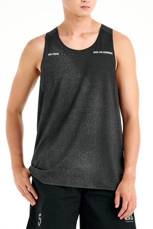 Men’s Run Freak Singlet Black