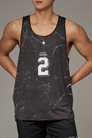 Scratcher Singlet Black