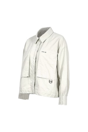 문워크 리사이클 나일론 아웃도어 셔츠 - 2colors_IVORY-a