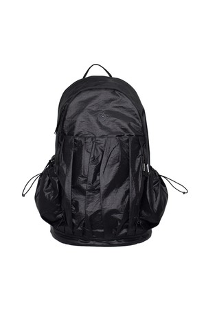 리사이클 나일론 덤플링 백팩 - 3 Colors_BLACK-a