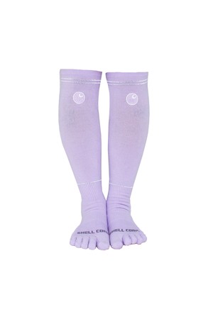 쿨랄라 쿨맥스 컴프레션 트레일러닝 토삭스 - 니삭스 - 3 Colors_PURPLE-a