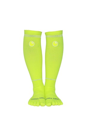 쿨랄라 쿨맥스 컴프레션 트레일러닝 토삭스 - 니삭스 - 3 Colors_YELLOW-a