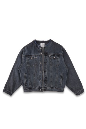 Orleans re work black denim jacket
