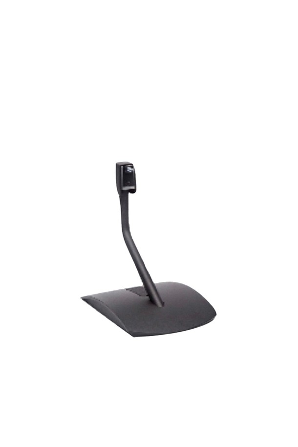 BOSE 서라운드 테이블 스탠드 UTS-20 II는 서라운드 스피커를 위한 테이블형 스탠드입니다. 블랙 색상의 플라스틱과 메탈 소재로 제작되었으며, 높이 및 각도 조절 기능을 제공하여 최적의 사운드 환경을 구성할 수 있도록 돕습니다. 안정적인 받침대 구조로 스피커를 안전하게 거치할 수 있습니다.
